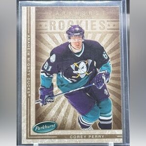 Corey Perry 2005/06 Parkhurst Anaheim Mighty Ducks Rookie RC Hockey Card